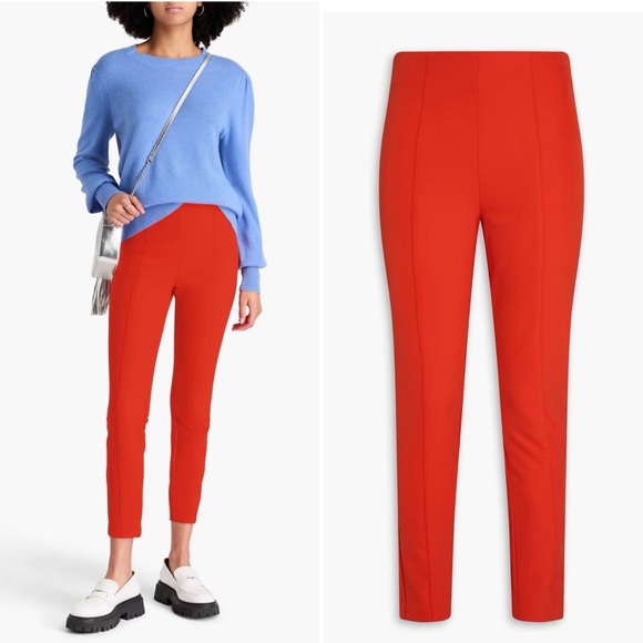 Veronica Beard Honolulu red pants 4 - Picture 2 of 6